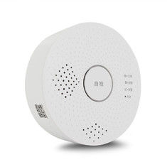 Multifunctional 90mm Natural Gas Alarm Detector Sound Light Message Triple Alarm