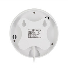 Multifunctional 90mm Natural Gas Alarm Detector Sound Light Message Triple Alarm