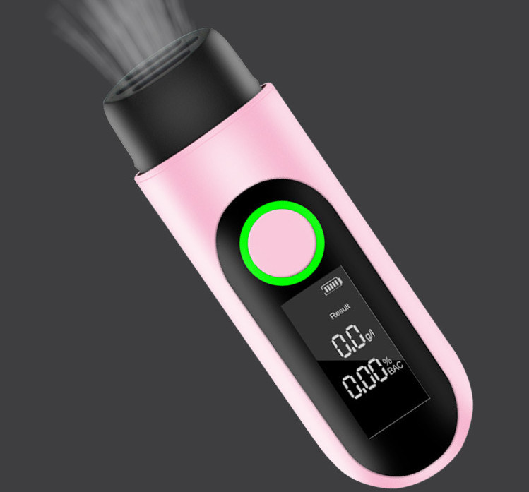 High Precision Breathalyzer Breath Alcohol Monitor Tester Digital For Police